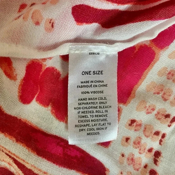 CASLON | Women’s Hippie Boho Tie Dye Kimono Cardigan Swimsuit Cover-Up One Size - Picture 8 of 8